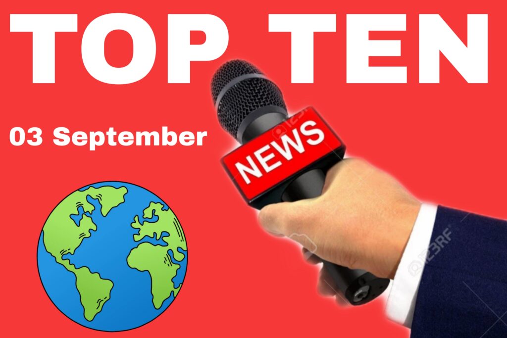 Top ten news today